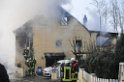 Haus komplett ausgebrannt Leverkusen P42